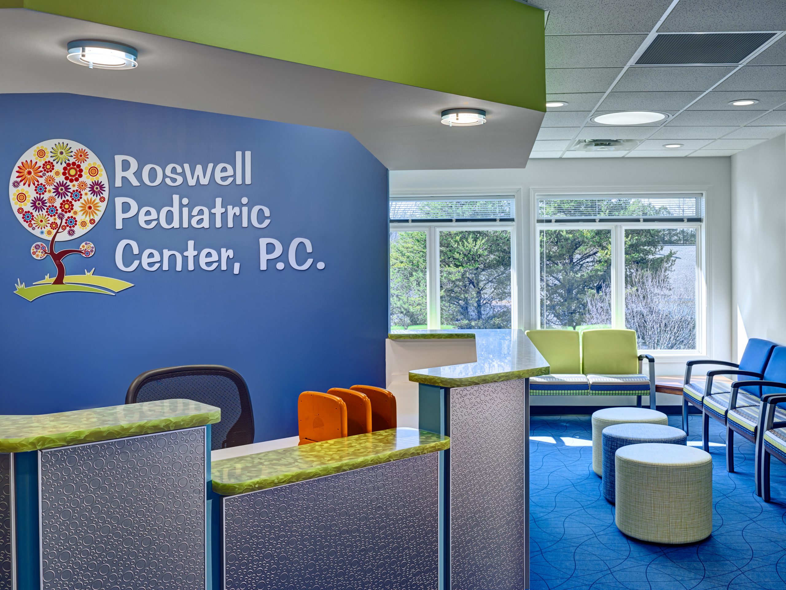 roswell pediatric center waiting area