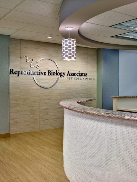 Reproductive Biology Associates Suite Design by LeVino Jones
