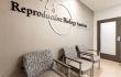 Reproductive Biology Associates wall-mounted 3D signage in the Piedmont office